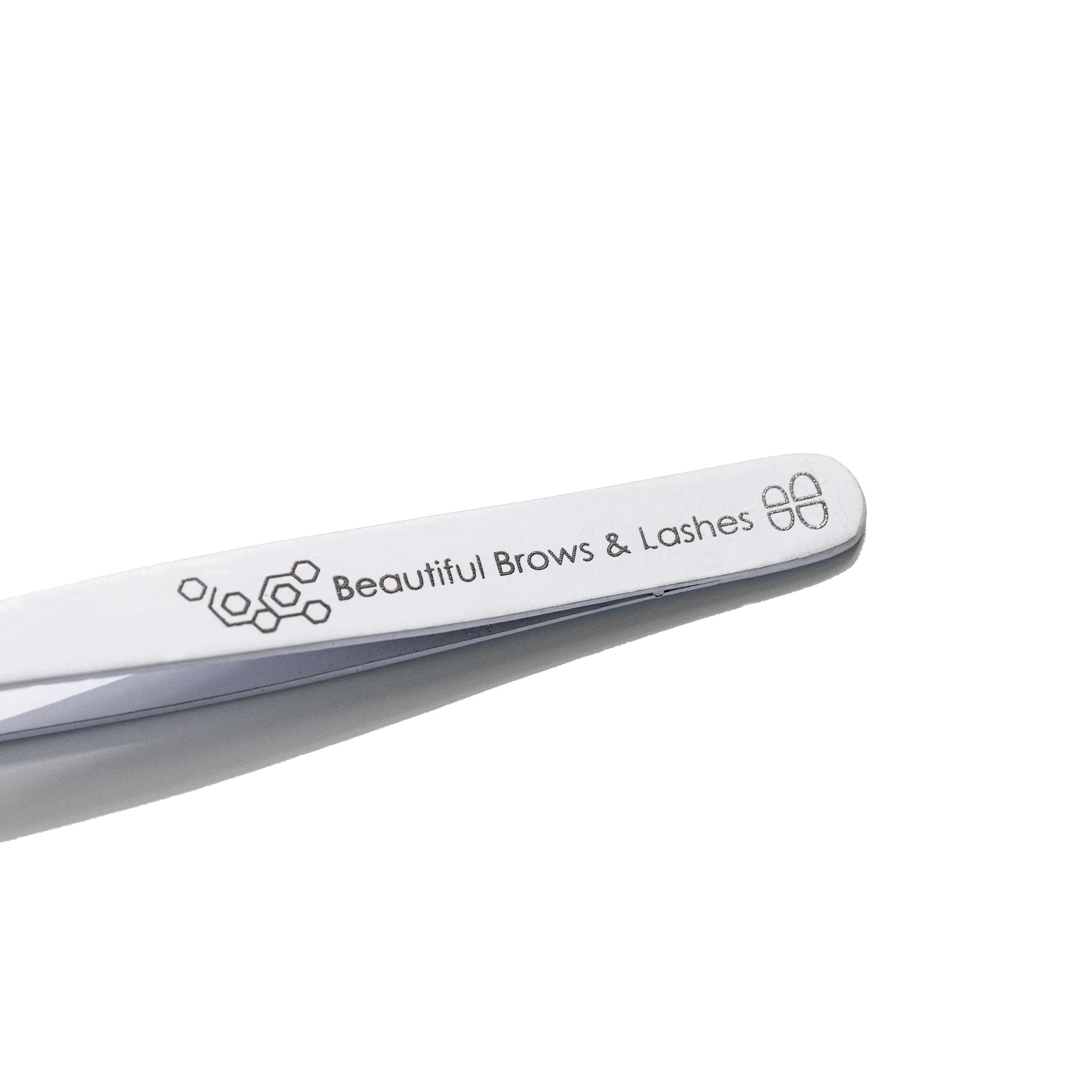 Brow Tweezers- White - Image 3