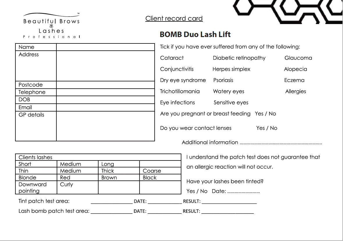 Client Record Card - Image 4
