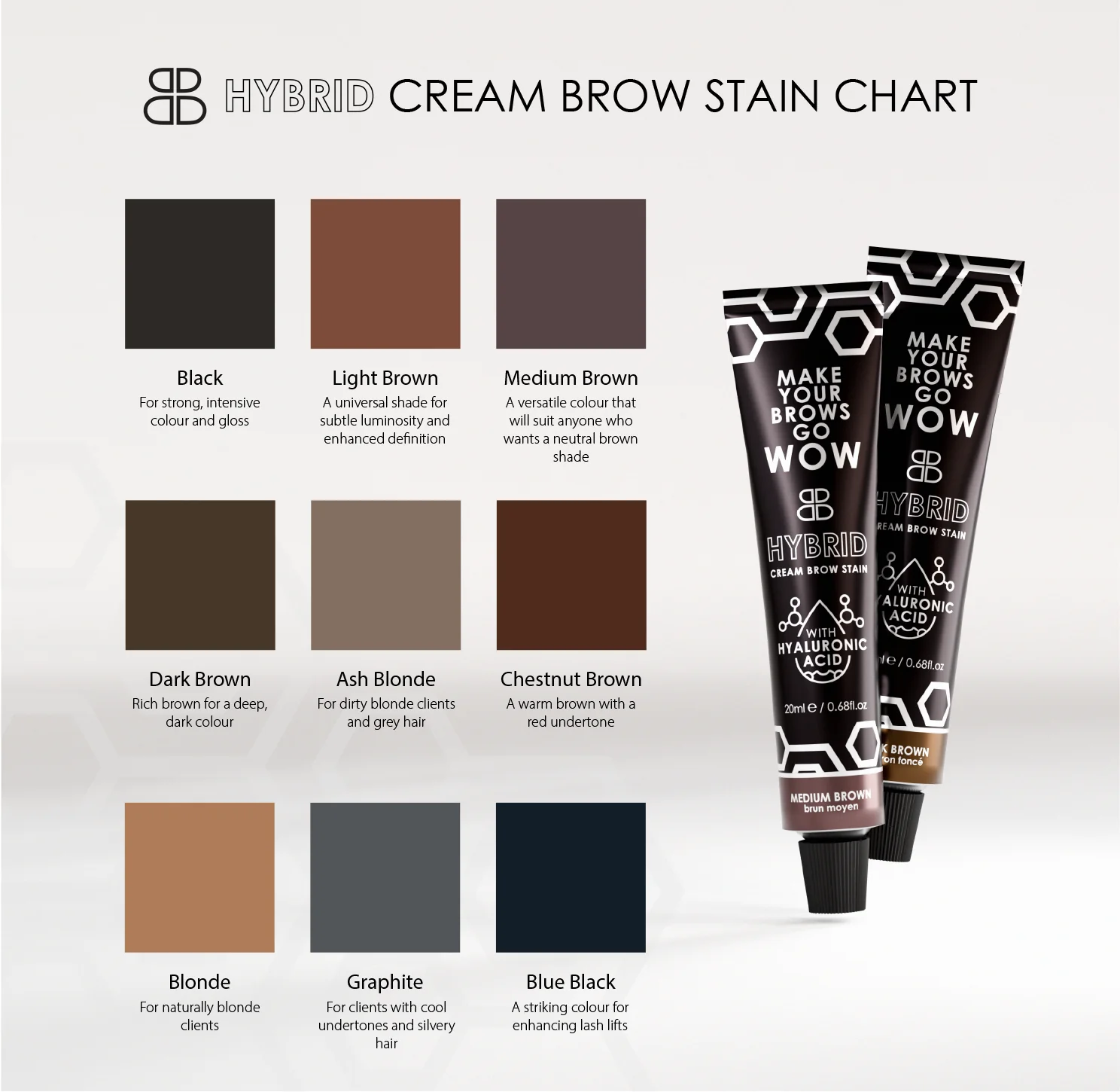 Hybrid CREAM Brow Stain - Image 10