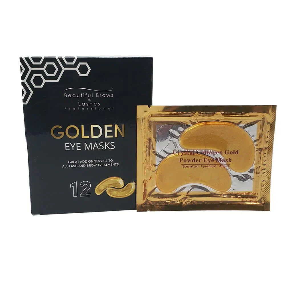 24K Gold Collagen Eye Mask (12 pack) - Image 3
