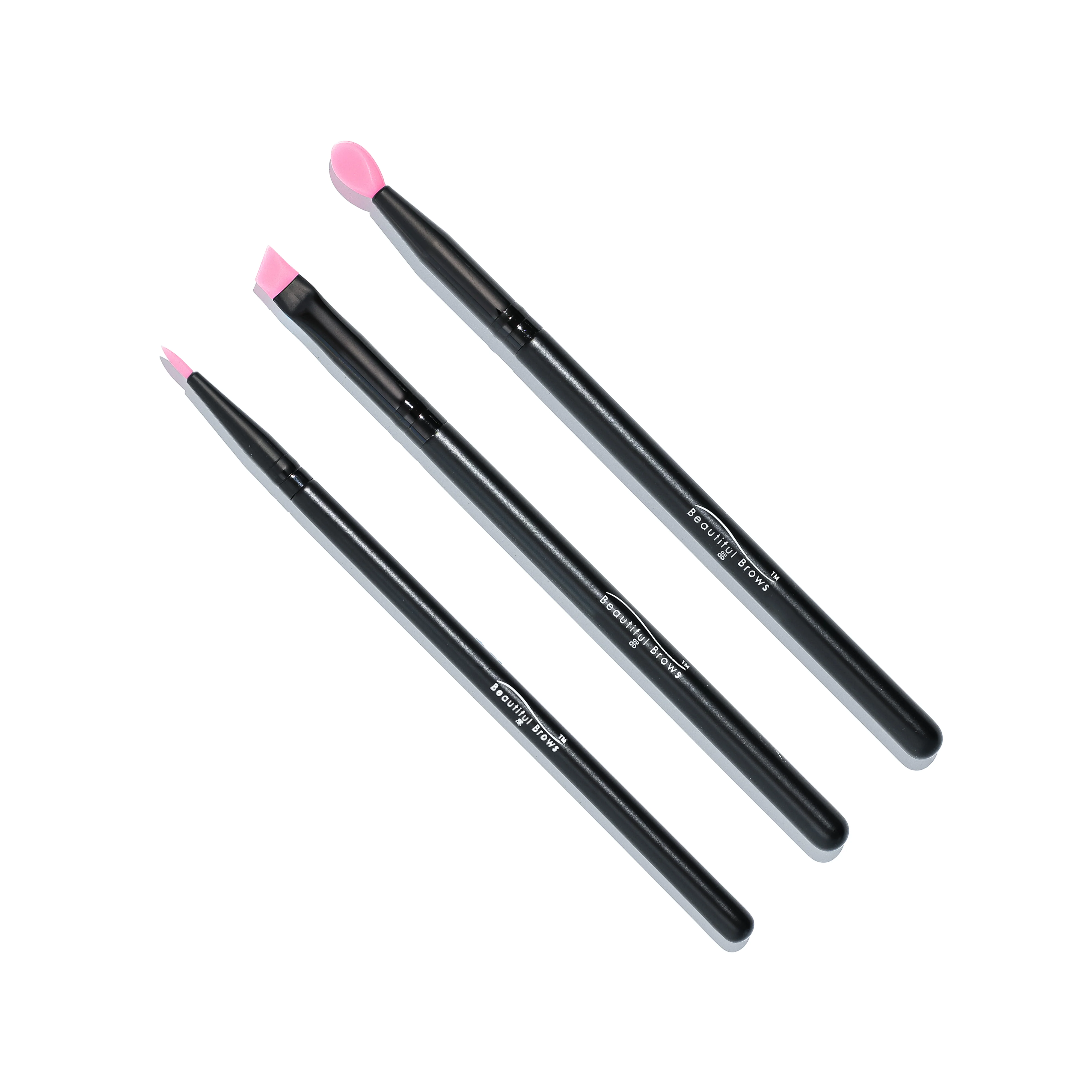Pink Silicone Brushes - 3 Pack - Image 9